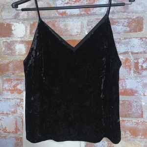 💜velvet tank top